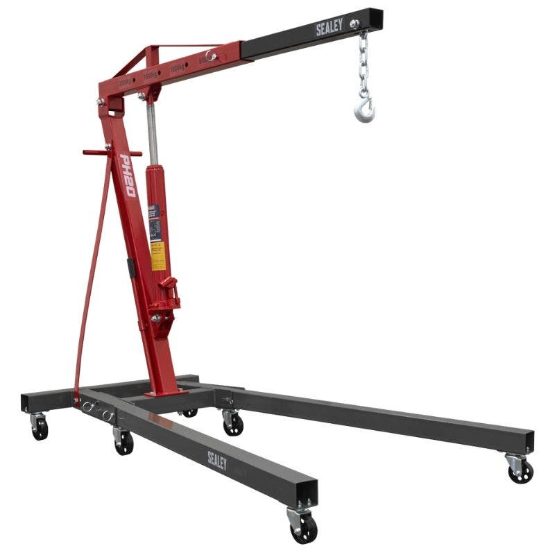 Sealey PH20 Folding Engine Crane 2tonne