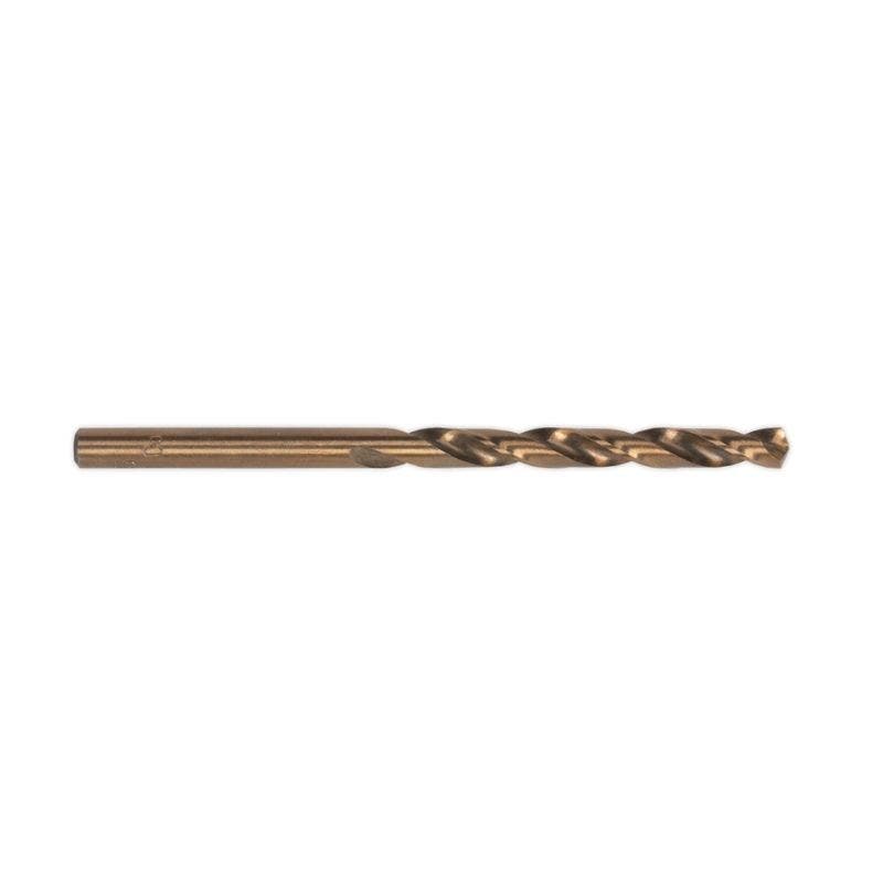 Sealey DB045CB HSS Cobalt Fully Ground Drill Bit Ø4.5mm Pack of 10