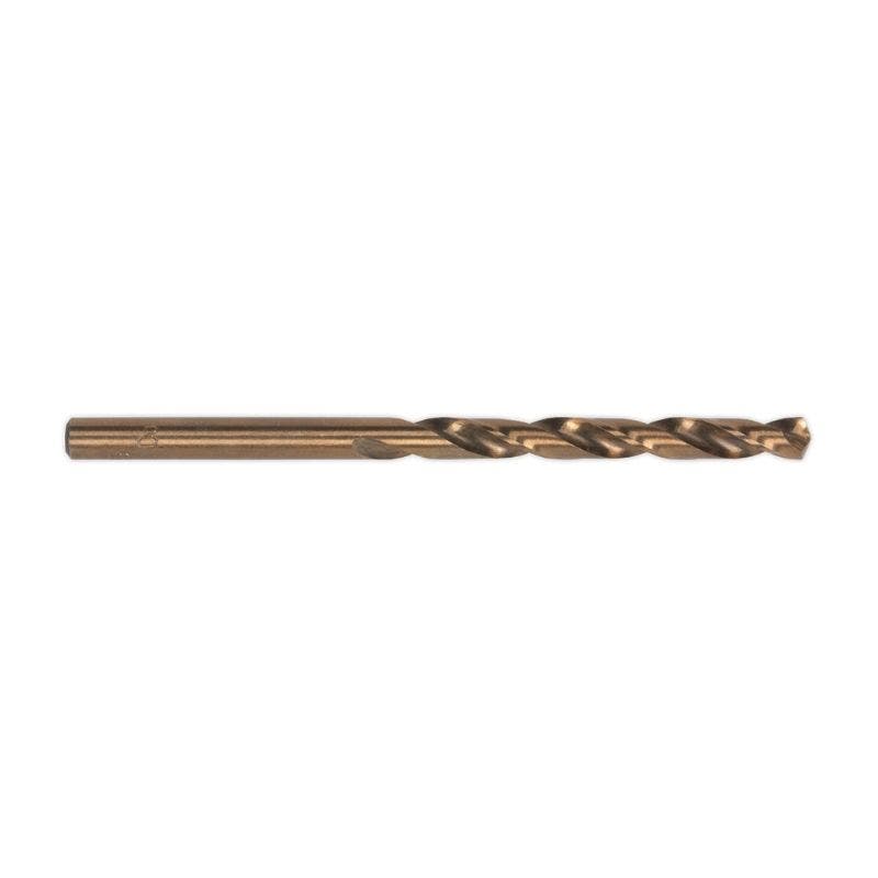 Sealey DB040CB HSS Cobalt Fully Ground Drill Bit Ø4mm Pack of 10