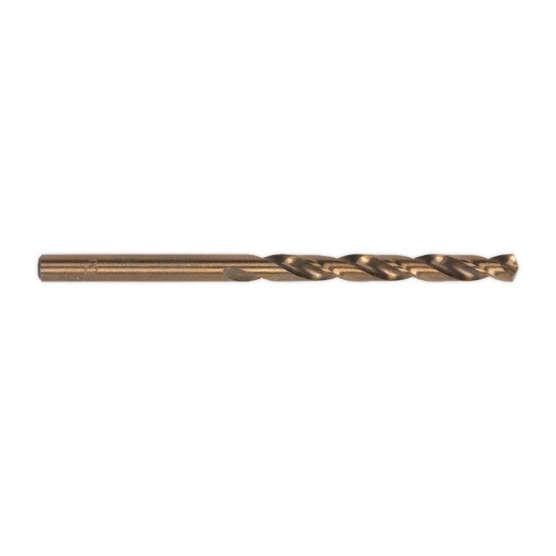 Sealey DB060CB HSS Cobalt Fully Ground Drill Bit Ø6mm Pack of 10
