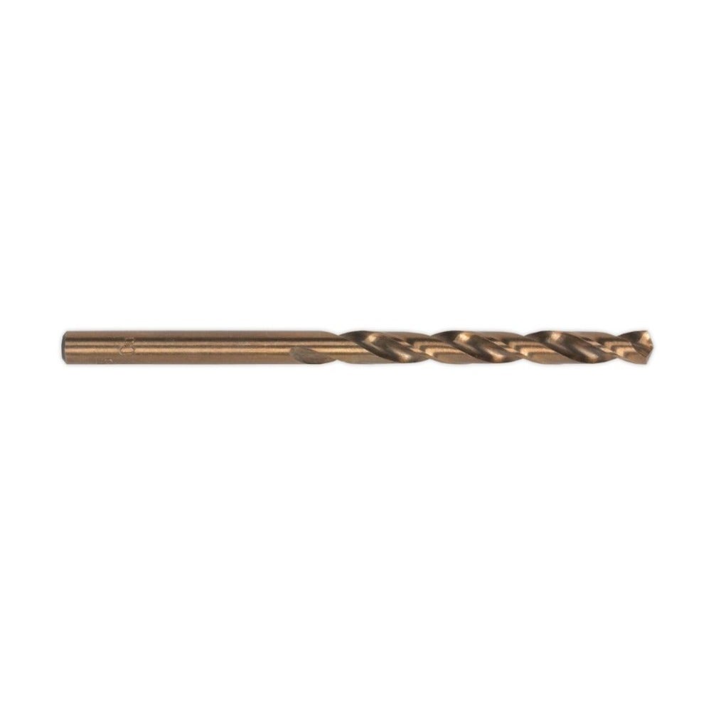 Sealey DBI14CB HSS Cobalt Fully Ground Drill Bit Ø1/4" Pack of 10