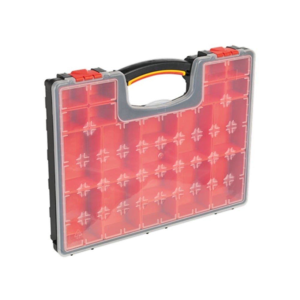 Sealey APAS2R Parts Storage Case with 20 Removable Compartments
