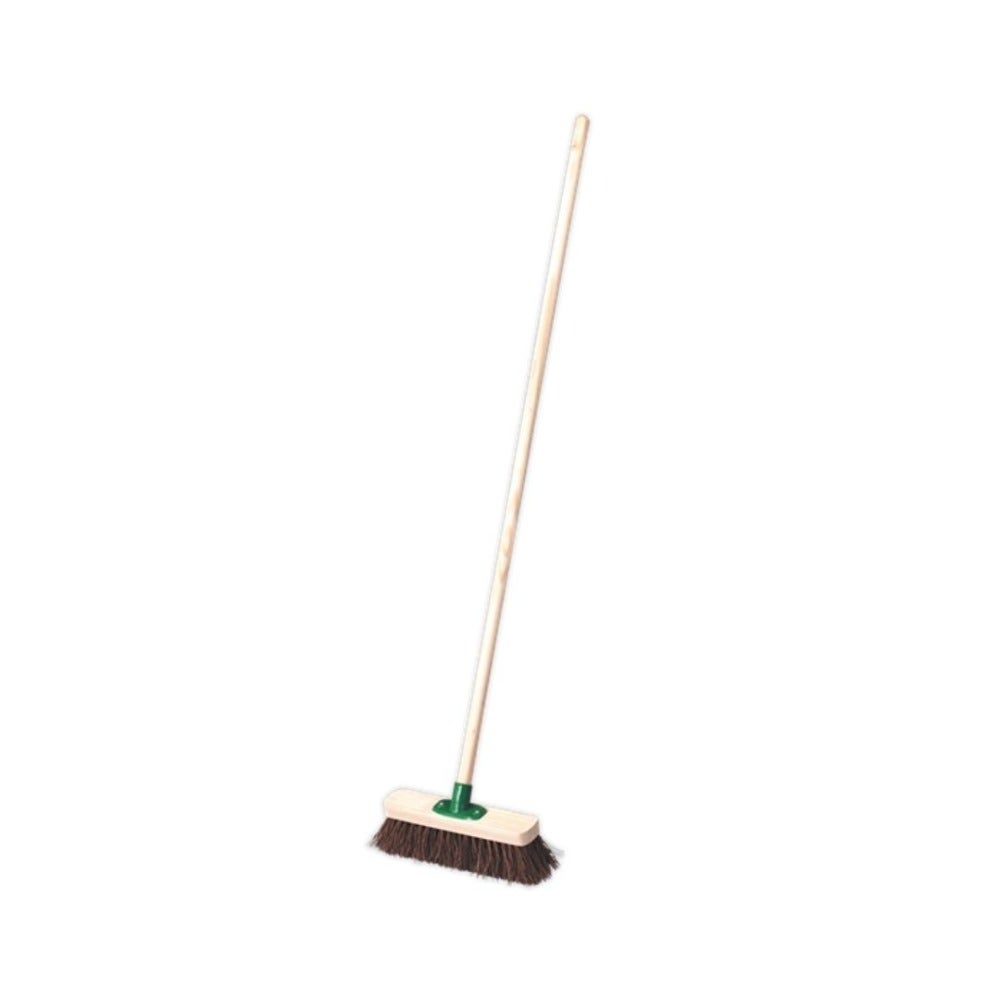 Sealey BM12H Stiff/Hard Bristle Broom 12"(300mm)