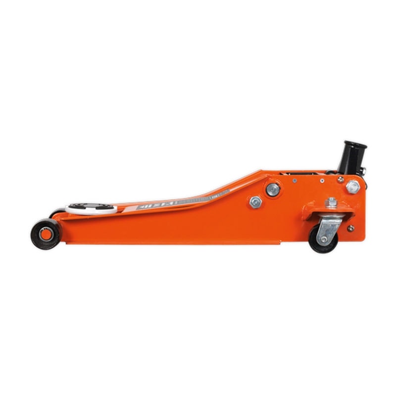 Sealey 2001LEOR Low Profile Trolley Jack with Rocket Lift 2.25 Tonne - Orange
