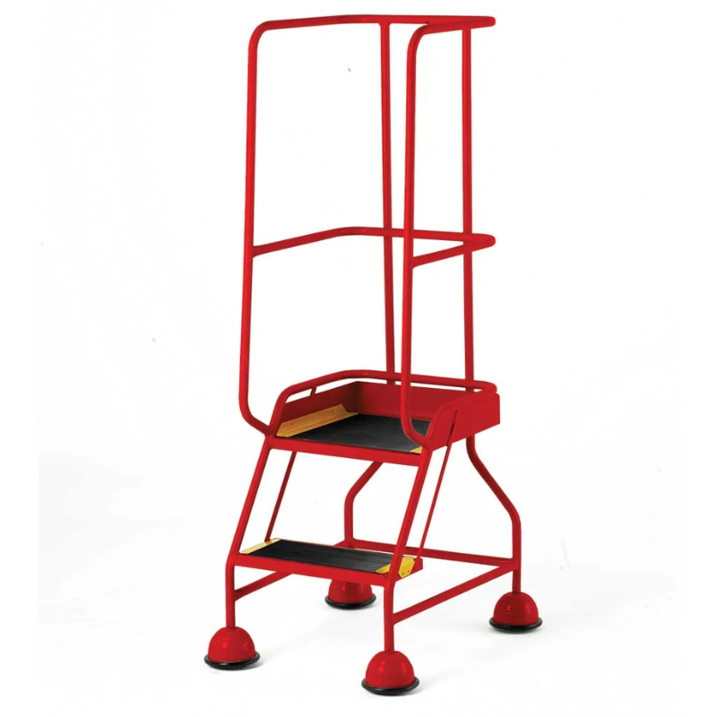 TB Davies 2 Tread Red STEPMOBILE+ Steel Trade Mobile Step