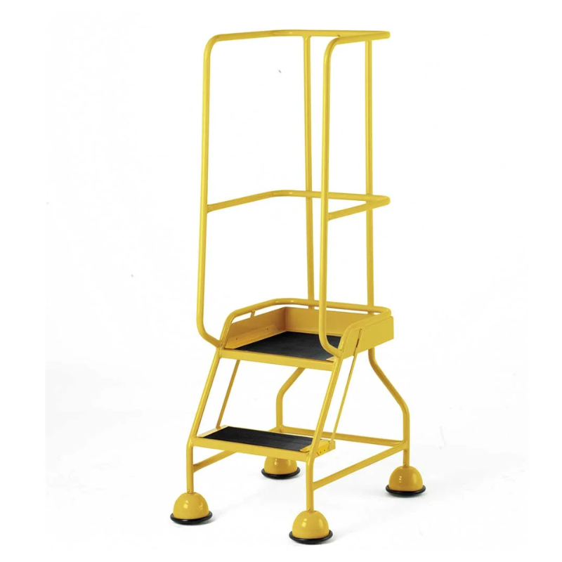 TB Davies 2 Tread Yellow STEPMOBILE+ Steel Trade Mobile Step