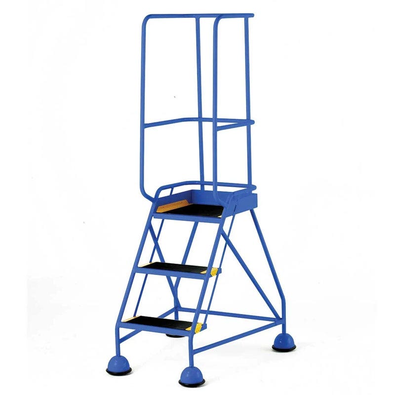 TB Davies 3 Tread Blue STEPMOBILE+ Steel Trade Mobile Step