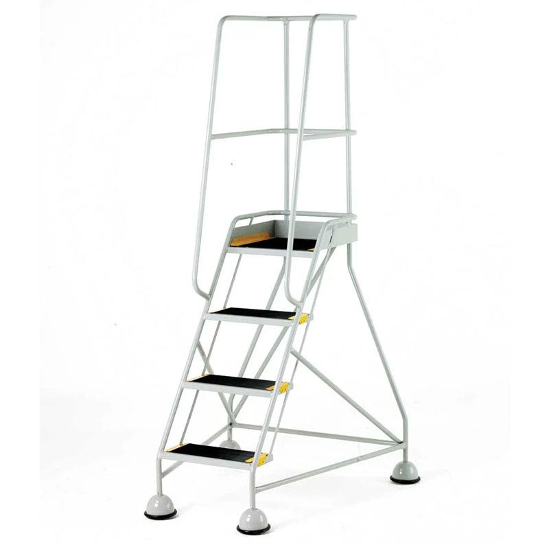 TB Davies 4 Tread Grey STEPMOBILE+ Steel Trade Mobile Step