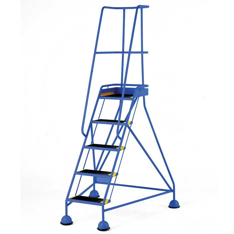TB Davies 5 Tread Blue STEPMOBILE+ Steel Trade Mobile Step