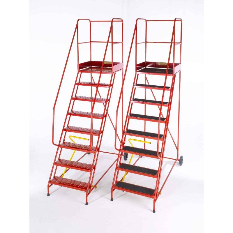 TB Davies 15 Tread MOB-HD Steel Professional Mobile Step - Punched