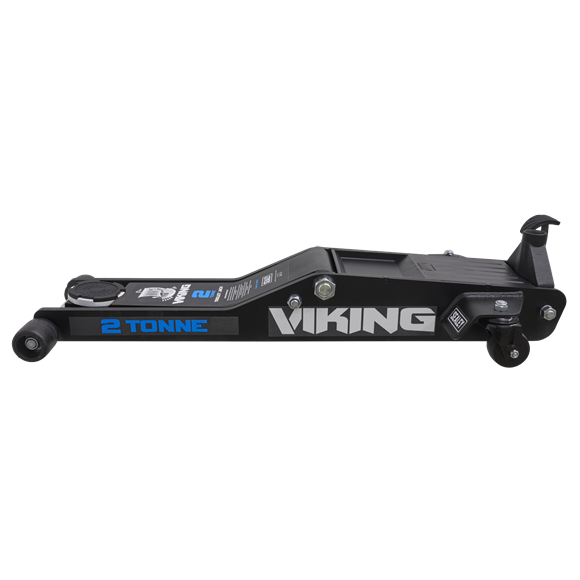 Sealey 2100TB Viking Low Entry Long Reach Trolley Jack 2tonne with Rocket Lift