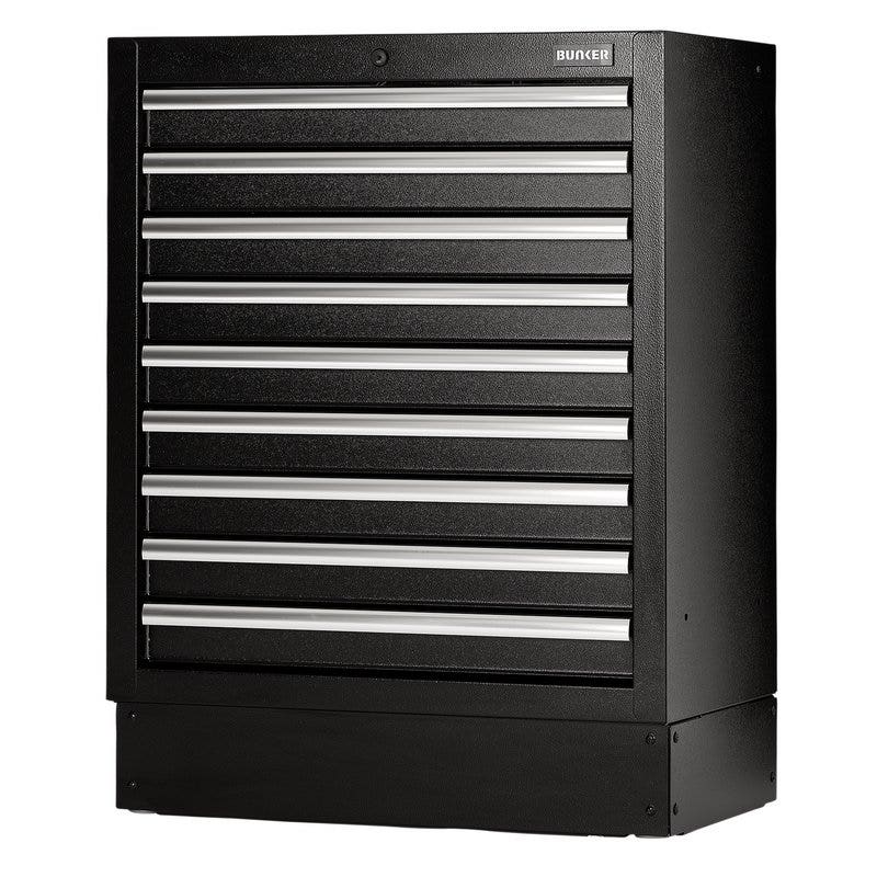 BUNKER 23748 Modular Floor Cabinet, 9 Drawer, 680mm