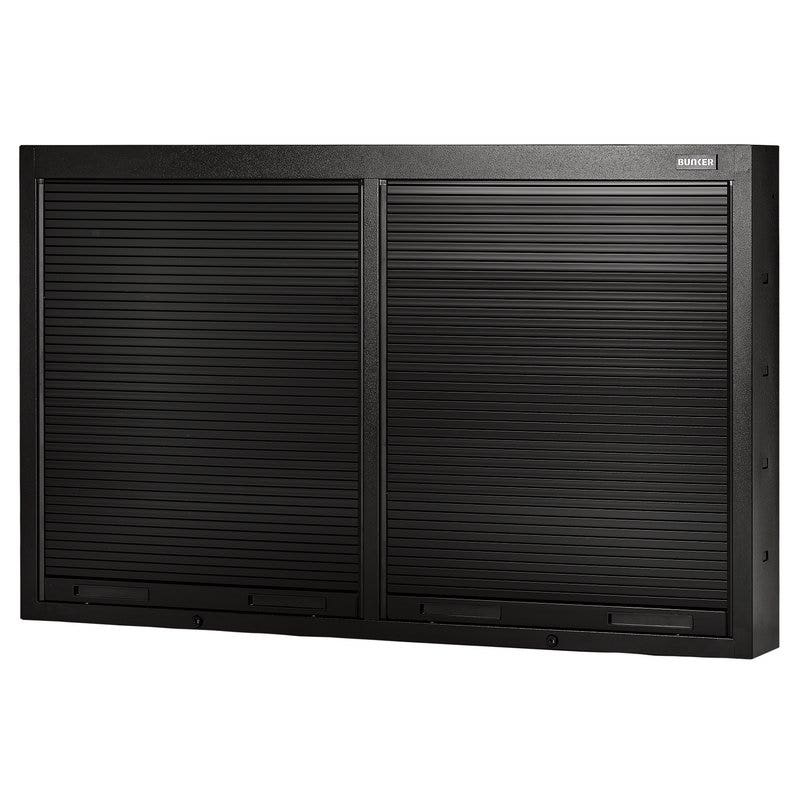 BUNKER 23757 Modular Wall Cabinet with Tambour Doors, 1360mm