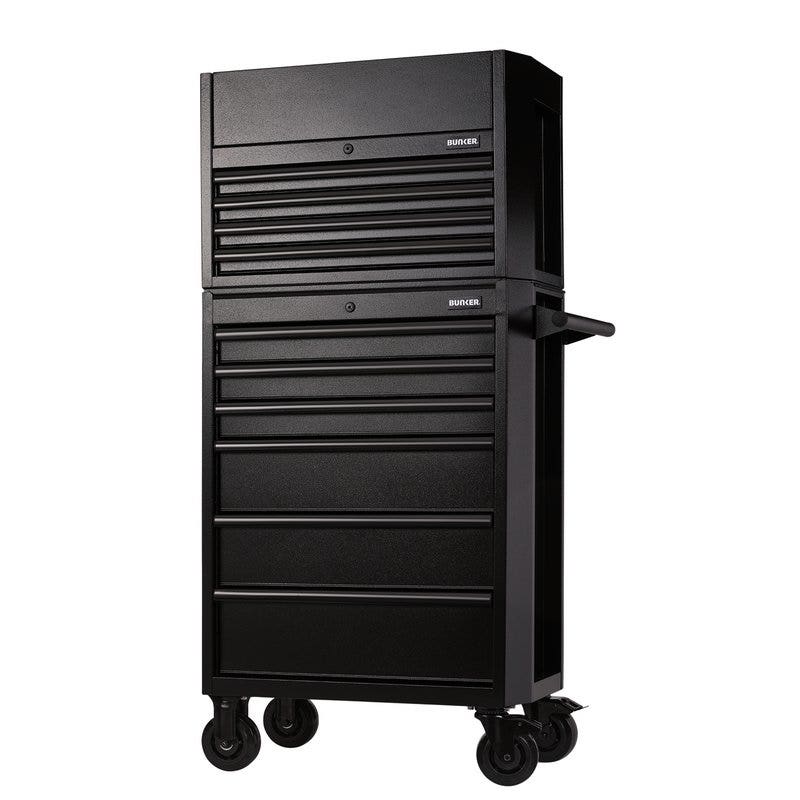 BUNKER 24247 10 Drawer Combined Roller Cabinet and Tool Chest, 26"
