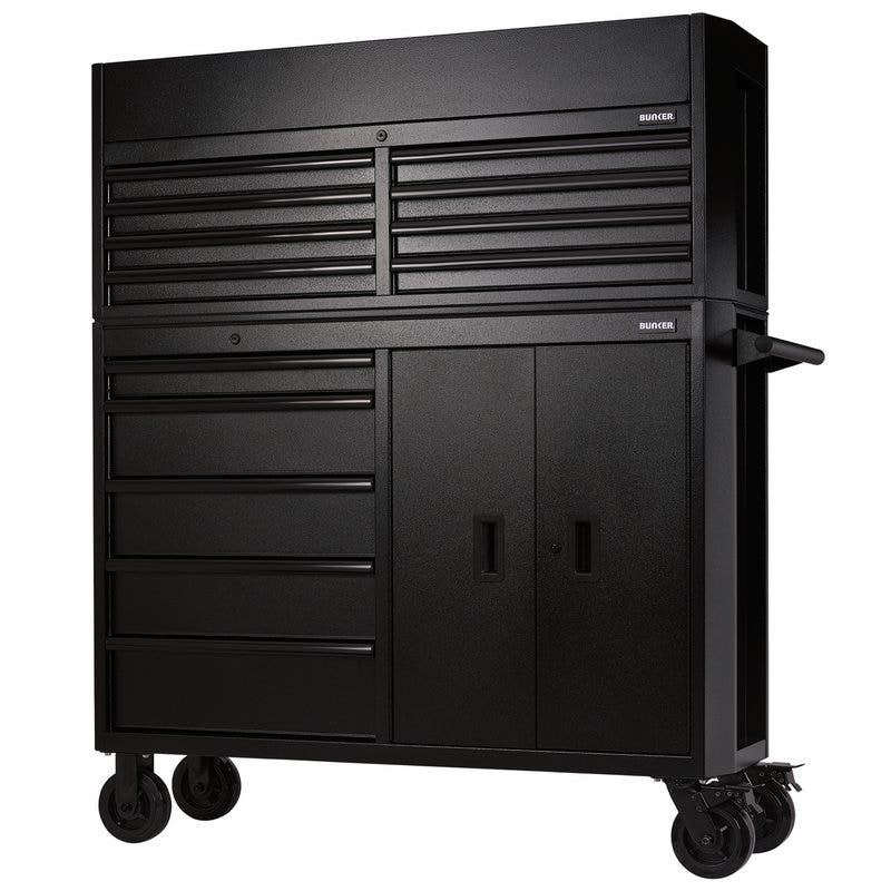 BUNKER 24249 13 Drawer Combined Roller Cabinet and Tool Chest, 52"