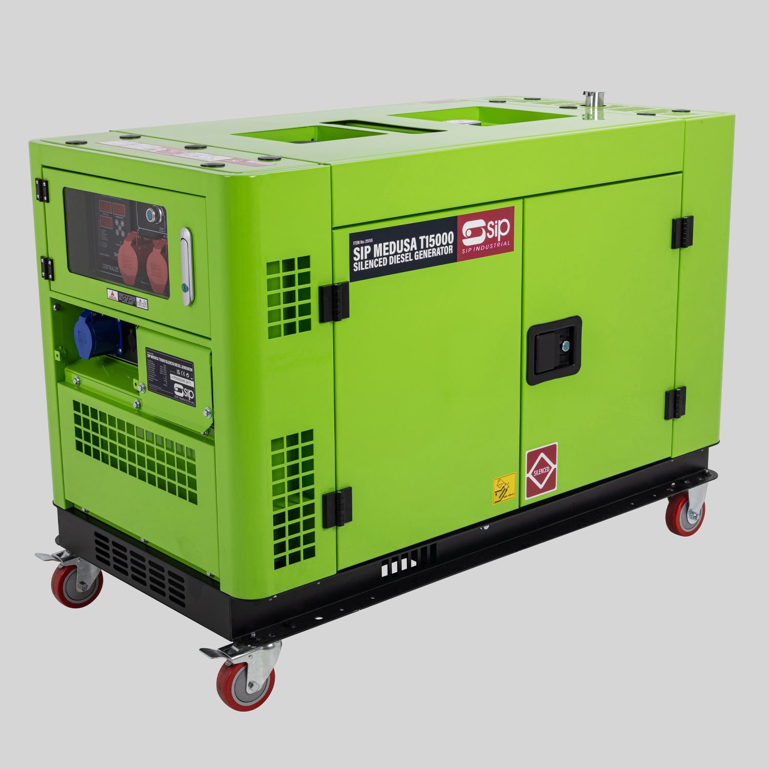 SIP 25155 MEDUSA T15000 Silenced Diesel Generator