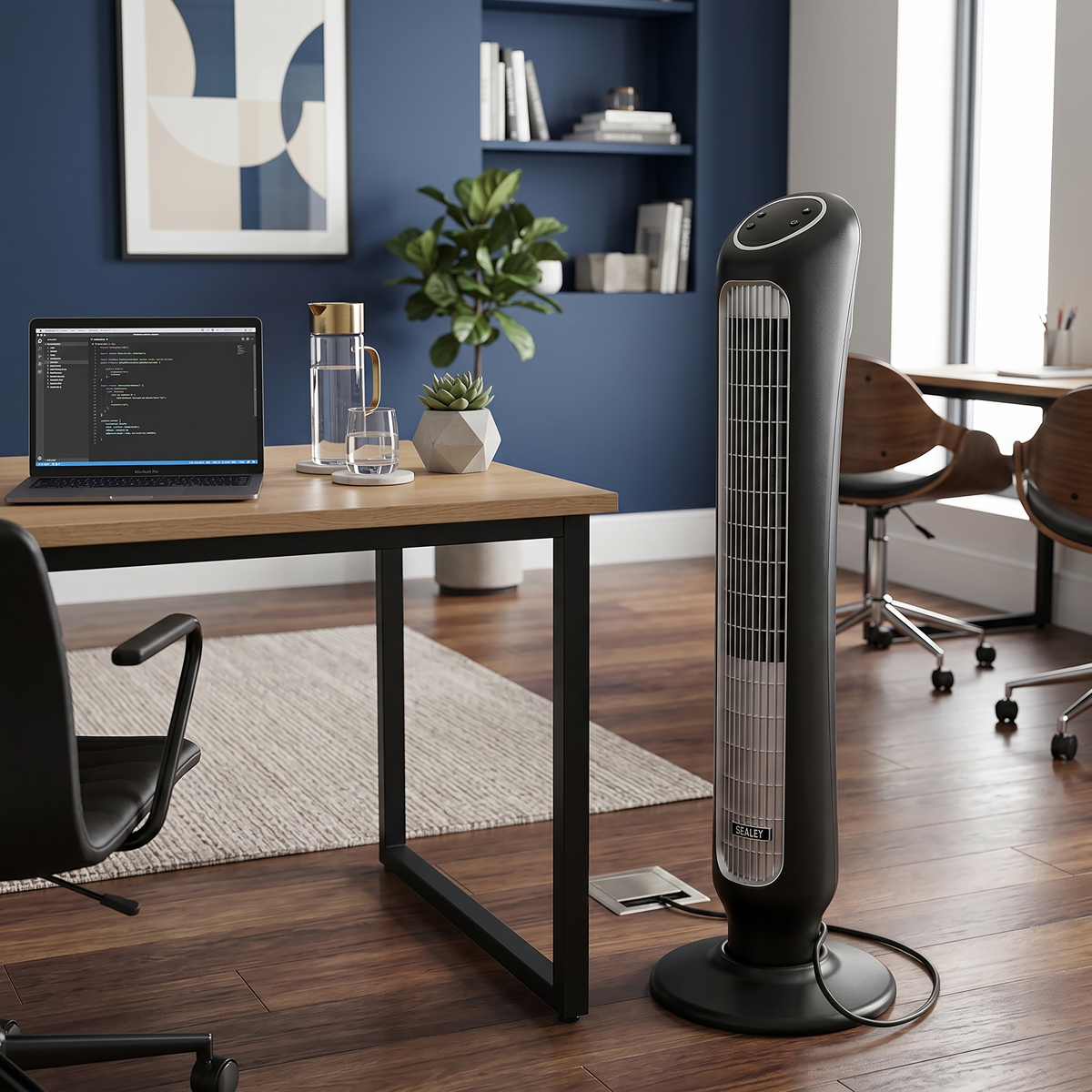 Sealey STF43Q 43" Quiet High Performance Oscillating Tower Fan