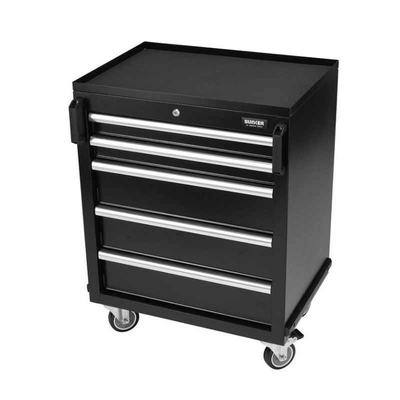 BUNKER 29792 Modular 5 Drawer Mobile Cabinet, 646mm