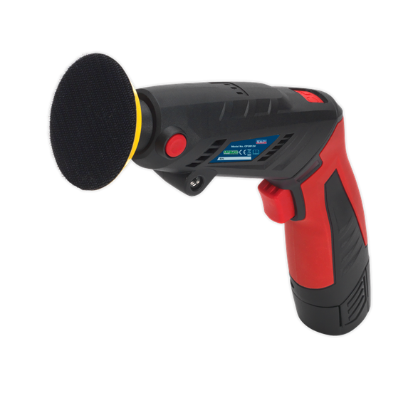 Sealey CP2812V Cordless Mini Sander/Polisher Kit Ø75mm 12V Lithium-ion
