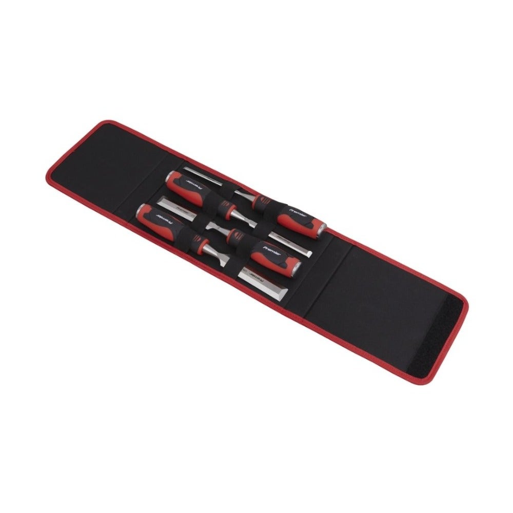 Sealey AK9239 Hammer-Thru Wood Chisel 4pc Set