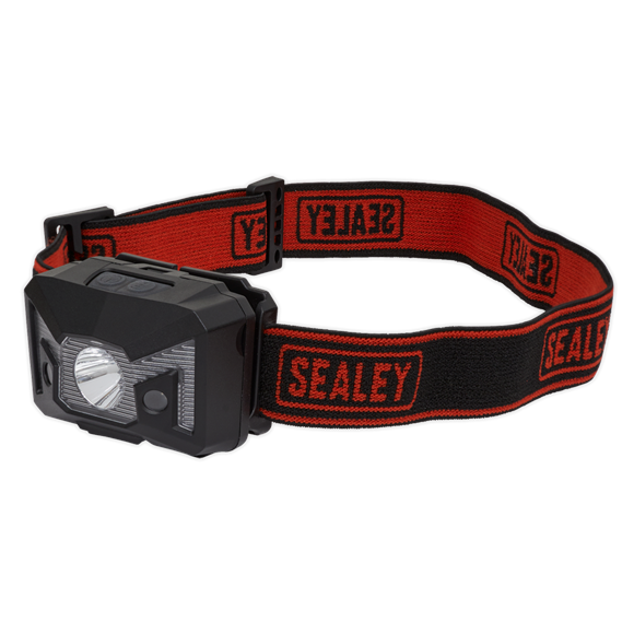 Sealey HT102R Rechargeable Head Torch 3W CREE* XPE LED Auto-Sensor