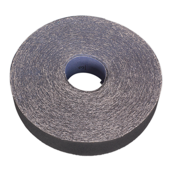 Sealey ER255080 Emery Roll Blue Twill 25mm x 50m 80Grit