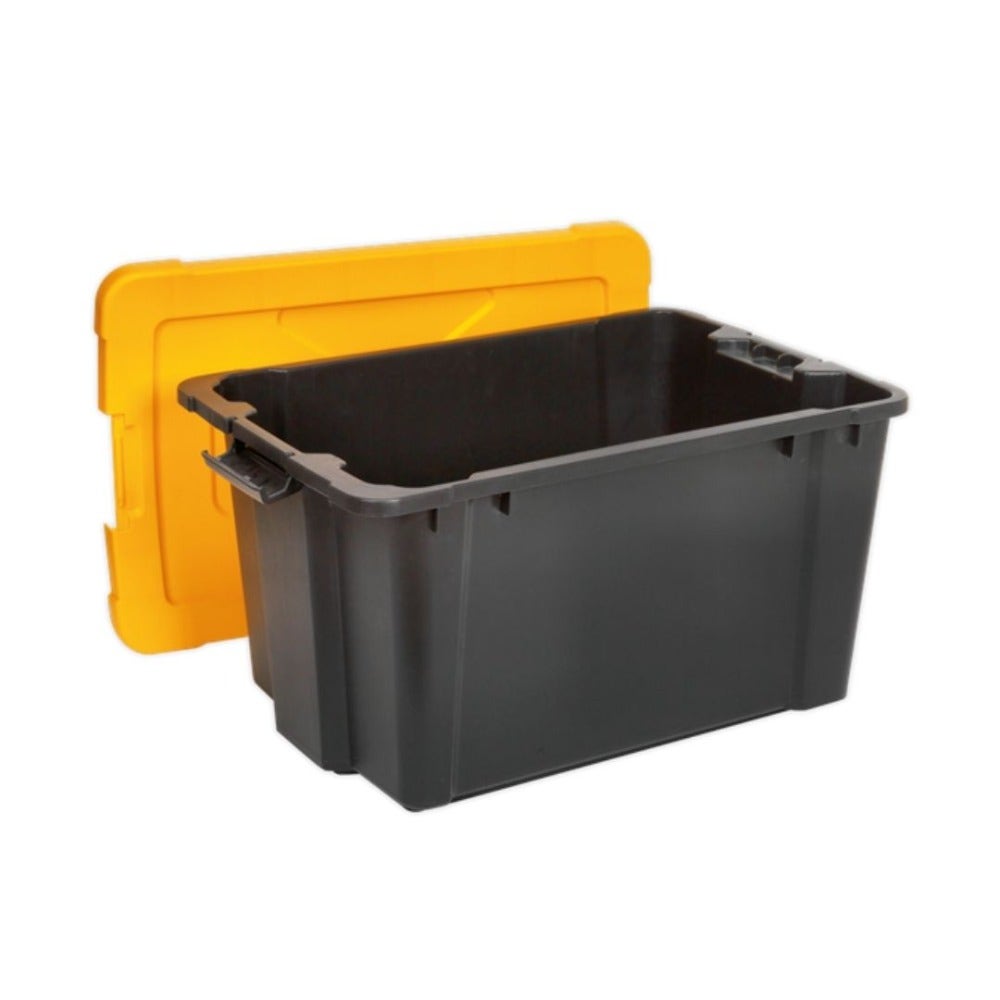 Sealey APB54 Composite Stackable Storage Box with Lid 54L