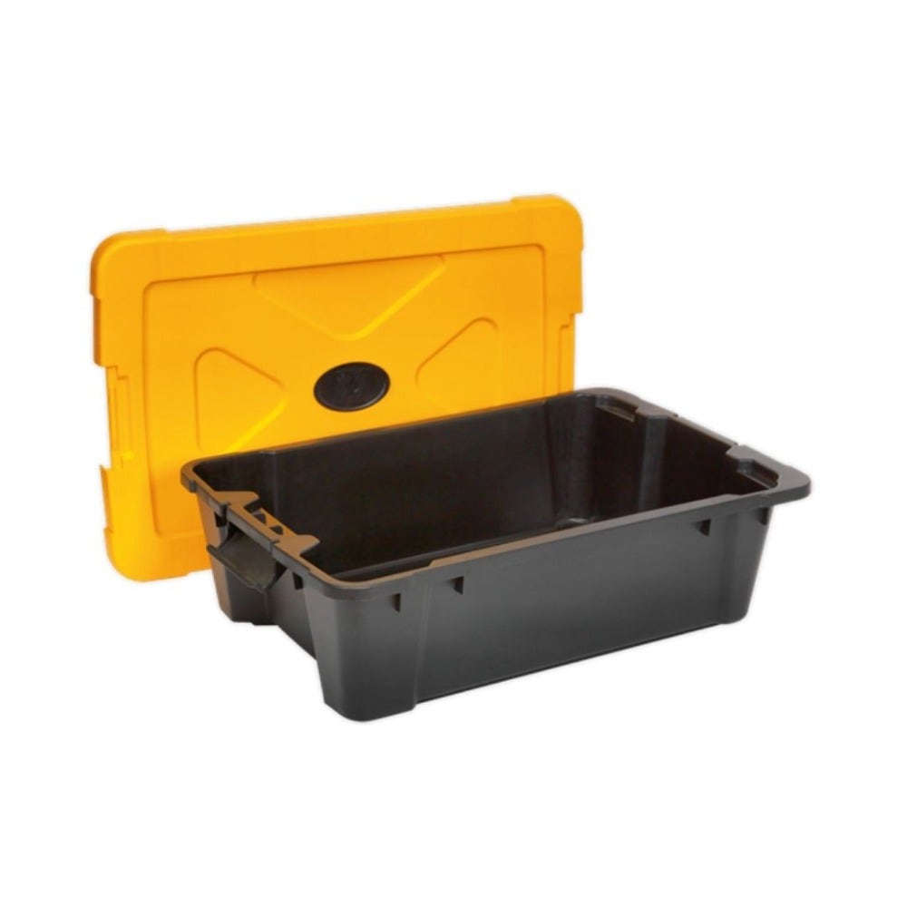 Sealey APB27 Composite Stackable Storage Box with Lid 27L