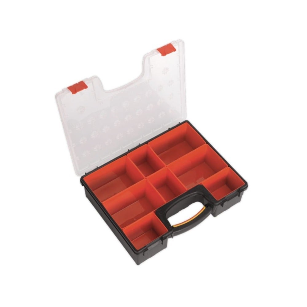 Sealey APAS3R Parts Storage Case with 8 Removable Compartments