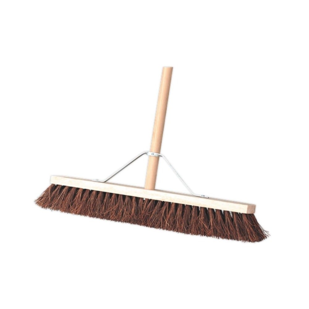 Sealey BM24H Stiff/Hard Bristle Broom 24"(600mm)