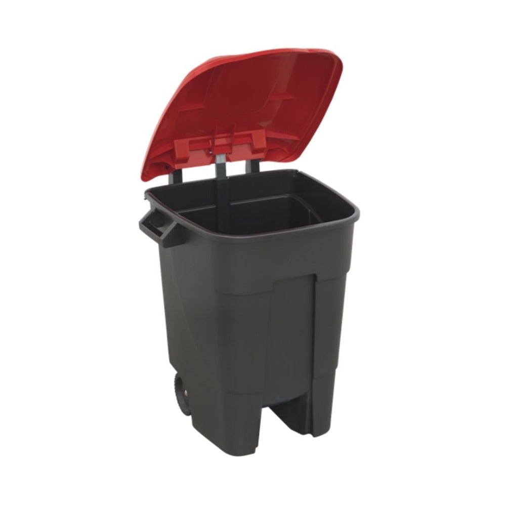 Sealey BM100R Refuse/Wheelie Bin 100L - Red