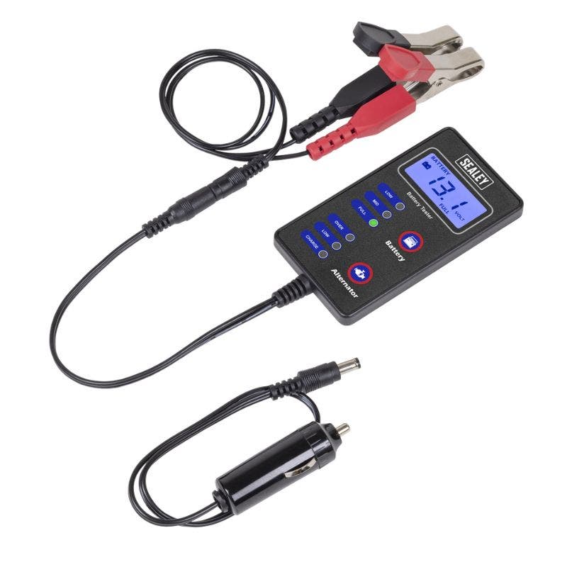 Sealey AK500 Battery & Alternator Tester 12V - LCD Screen