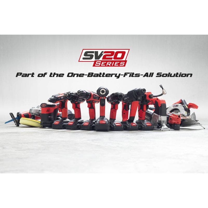 Sealey CP20VCOMBO4 SV20 Series 8 x 20V Cordless Tool Combo - 4 Batteries