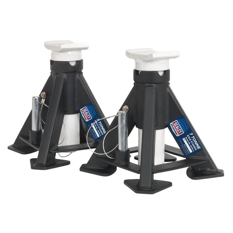Sealey AS7S Axle Stands (Pair) 7tonne Capacity per Stand Short