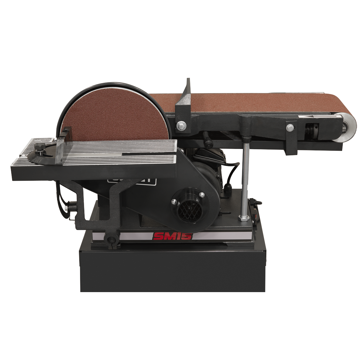Sealey SM15 Belt/Disc Sander Floor Standing 1220 x 150mm/230mm