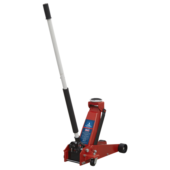 Sealey 3000CXD Quick Lift Standard Chassis Trolley Jack 3 Tonne