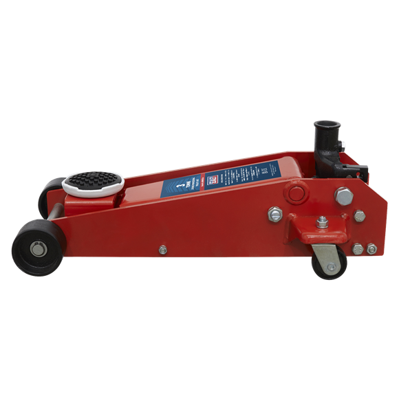 Sealey 3000CXD Quick Lift Standard Chassis Trolley Jack 3 Tonne
