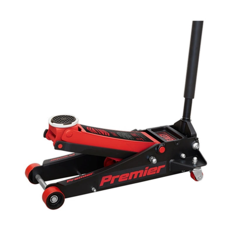 Sealey 3040AR Trolley Jack 3tonne Rocket Lift Red
