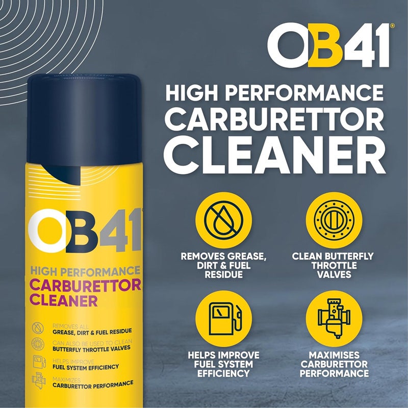 OB41 Carburettor Cleaner 400ml