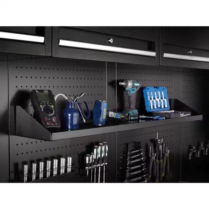BUNKER 31703 Pegboard Shelf, 1224mm