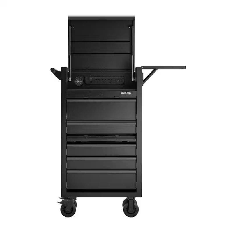 BUNKER 31711 Diagnostic Trolley, 5 Drawer, 25"