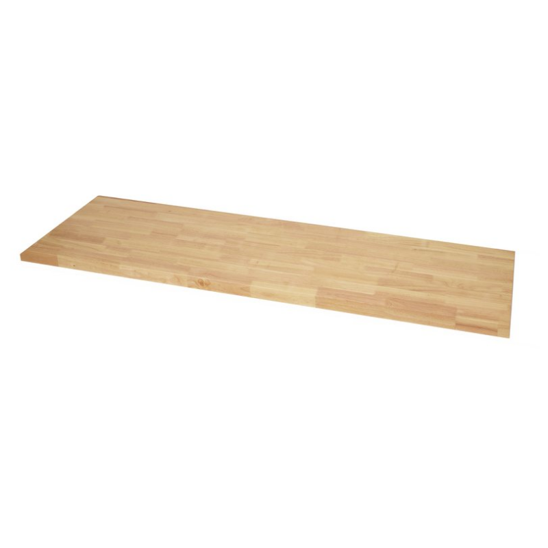 BUNKER 27361 Modular Hardwood Worktop, 680mm