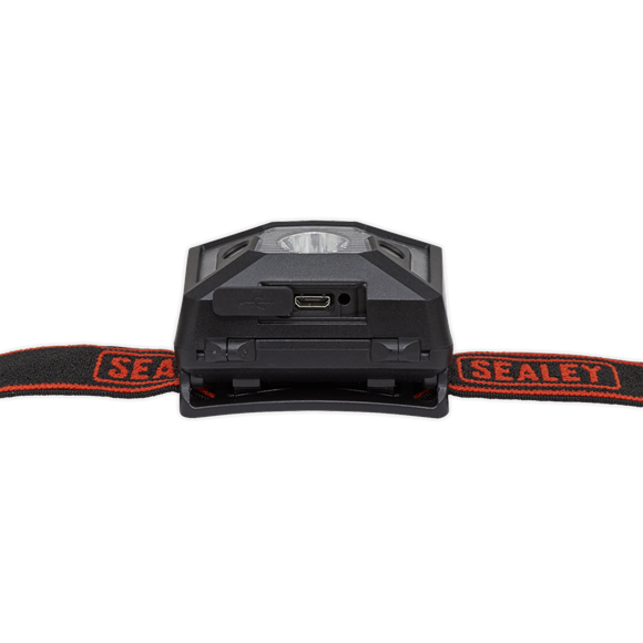 Sealey HT102R Rechargeable Head Torch 3W CREE* XPE LED Auto-Sensor