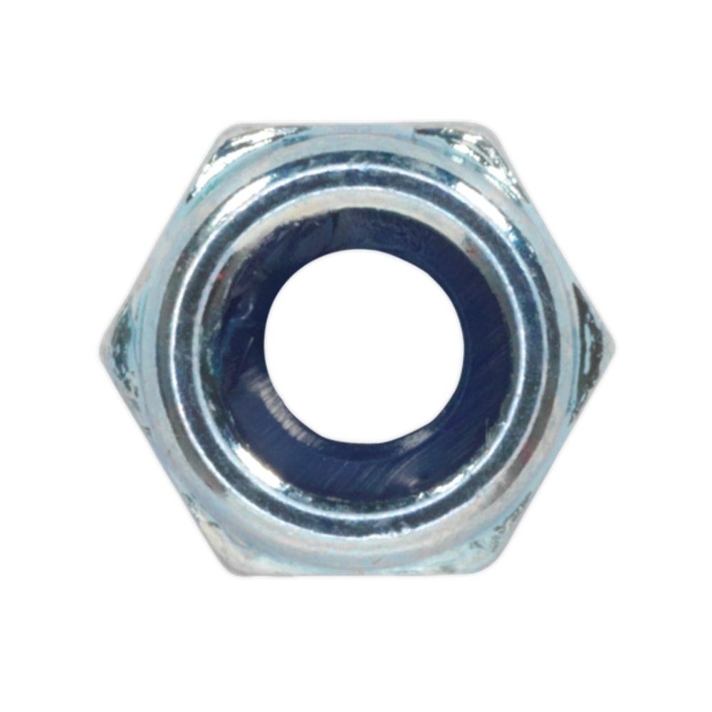 Sealey NLN5 Nylon Locknut M5 Zinc Pack of 100