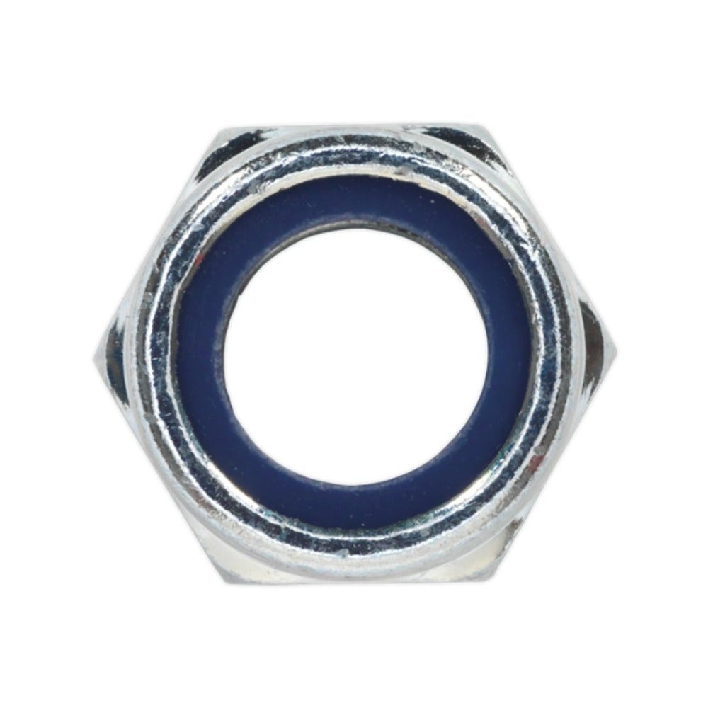 Sealey NLN16 Nylon Locknut M16 Zinc Pack of 25