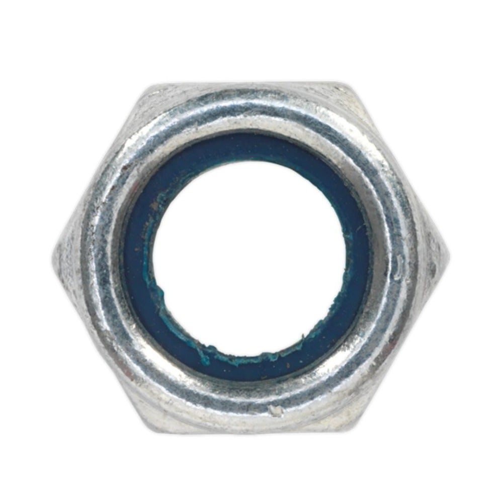 Sealey NLN14 Nylon Locknut M14 Zinc Pack of 25
