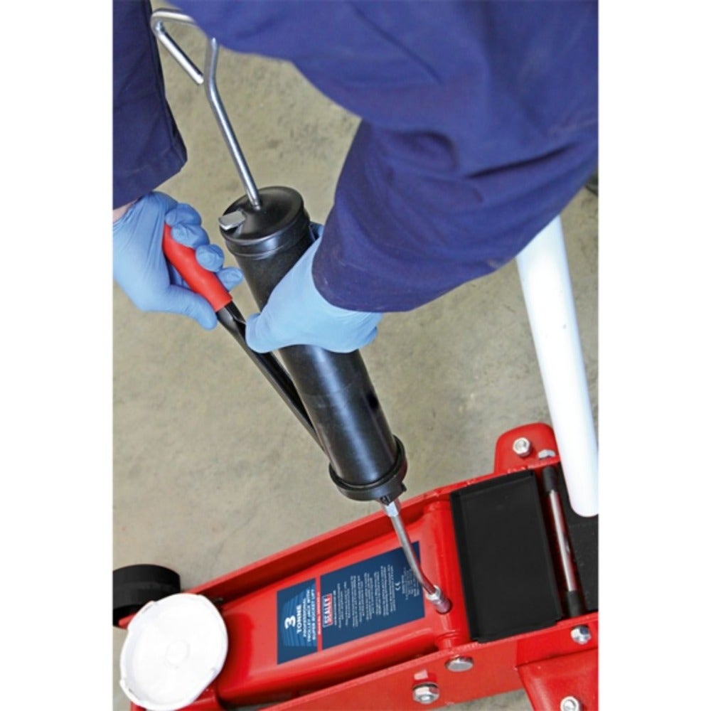 Sealey AK445 Side Lever Grease Gun 3-Way Fill