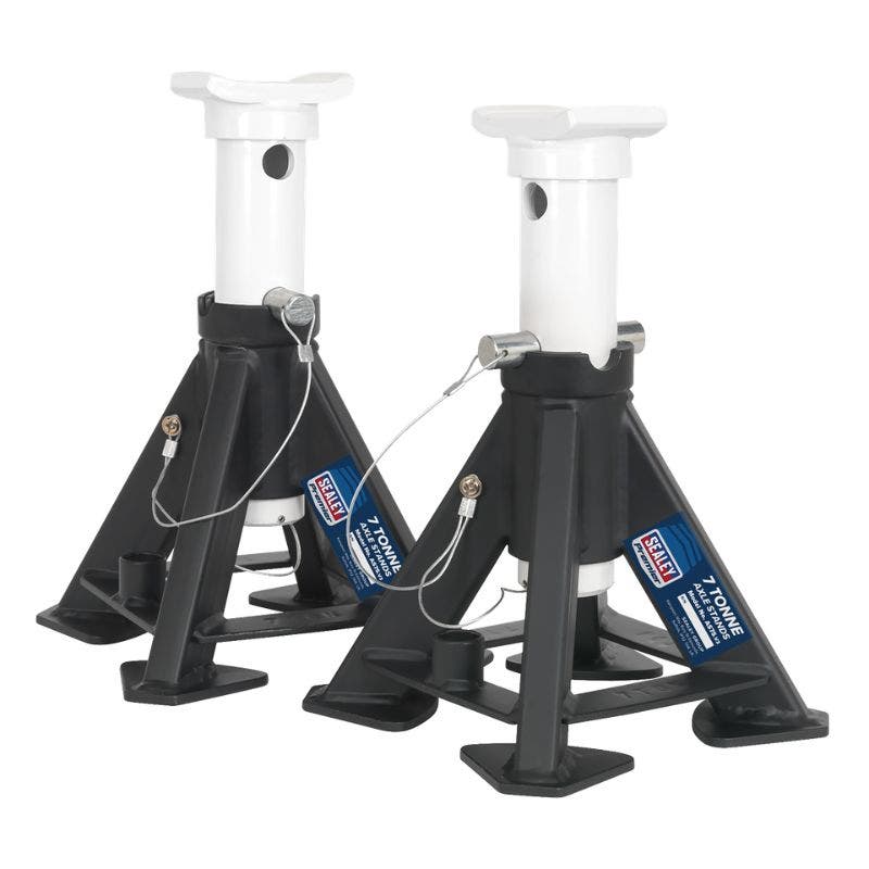 Sealey AS7S Axle Stands (Pair) 7tonne Capacity per Stand Short