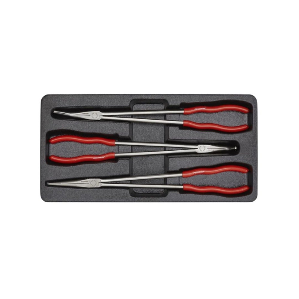Sealey AK8576 Needle Nose Pliers Set 3pc Extra-Long 400mm