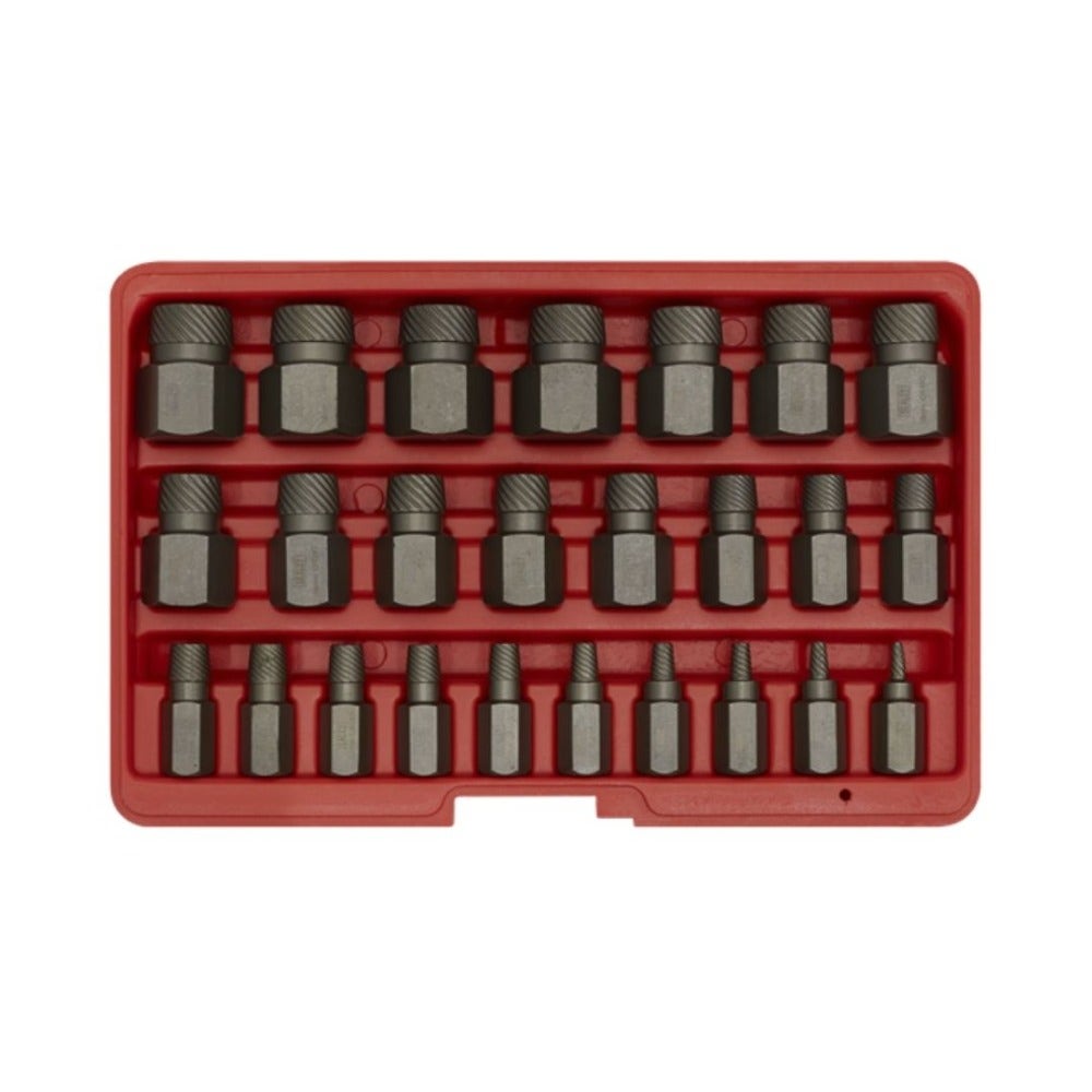 Sealey AK8182 Multi-Spline Screw Extractor Set 25pc